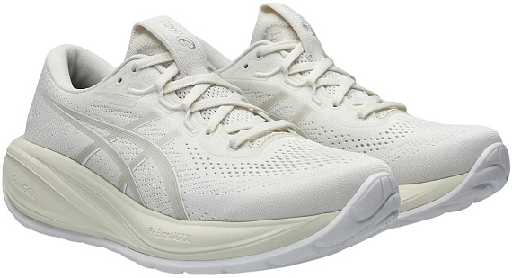 Кроссовки женские ASICS Gel-Cumulus 28 Cream/Glacier Grey - Фото 2 большая