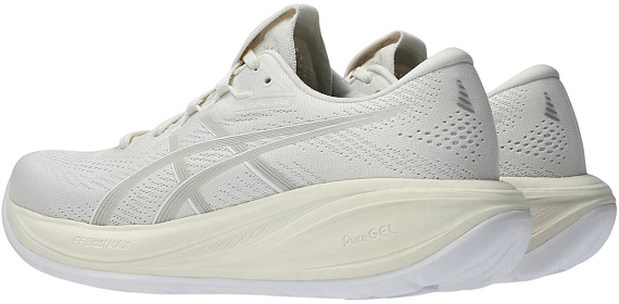 Кроссовки женские ASICS Gel-Cumulus 28 Cream/Glacier Grey - Фото 3 большая