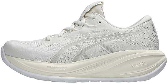 Кроссовки женские ASICS Gel-Cumulus 28 Cream/Glacier Grey - Фото 8 большая