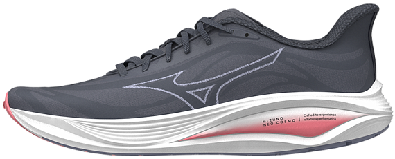 Кроссовки женские Mizuno Neo Cosmo Odyssey Gray/Icelandic Blue/St - Фото 2 большая