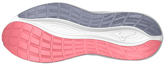 Кроссовки женские Mizuno Neo Cosmo Odyssey Gray/Icelandic Blue/St - Фото 3 большая