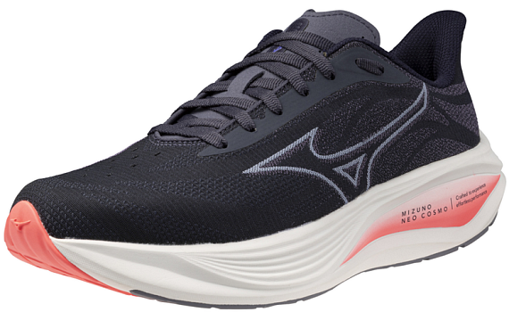 Кроссовки женские Mizuno Neo Cosmo Odyssey Gray/Icelandic Blue/St - Фото 7 большая