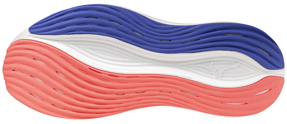 Кроссовки женские Mizuno Neo Zen Icelandic Blue/Silver/Striking - Фото 3 большая