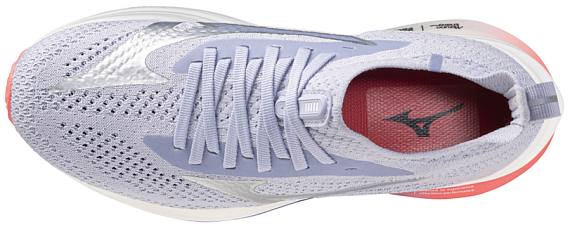 Кроссовки женские Mizuno Neo Zen Icelandic Blue/Silver/Striking - Фото 5 большая