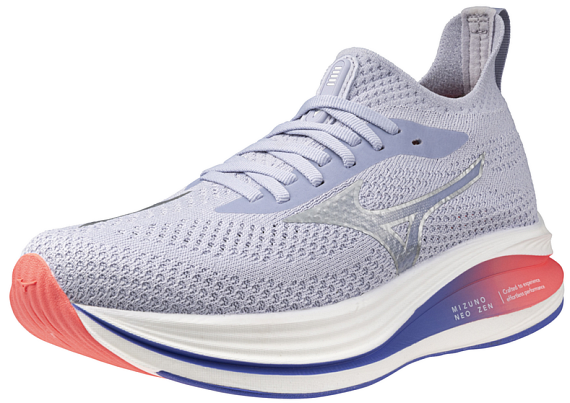 Кроссовки женские Mizuno Neo Zen Icelandic Blue/Silver/Striking - Фото 7 большая