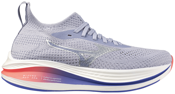 Кроссовки женские Mizuno Neo Zen Icelandic Blue/Silver/Striking - Фото 1 большая