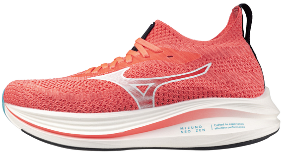 Кроссовки женские Mizuno Mizuno Neo Zen Striking Coral/White/BaritoneB - Фото 2 большая
