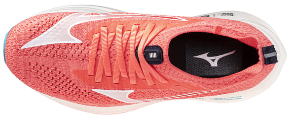 Кроссовки женские Mizuno Mizuno Neo Zen Striking Coral/White/BaritoneB - Фото 5 большая