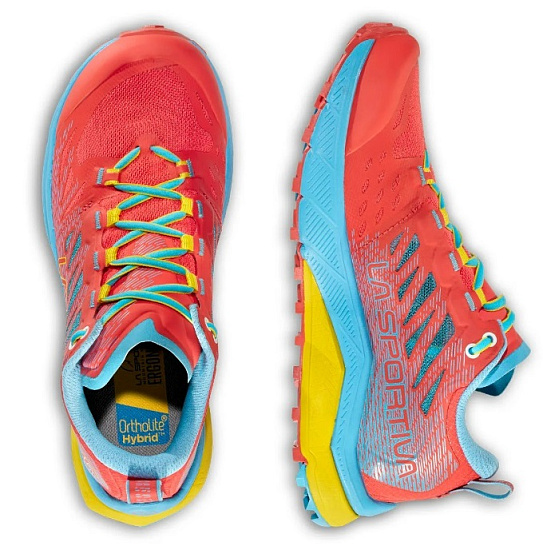 Кроссовки женские La Sportiva Jackal II Hibiscus/Malibu Blue - Фото 3 большая