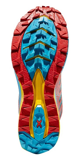 Кроссовки женские La Sportiva Jackal II Hibiscus/Malibu Blue - Фото 7 большая
