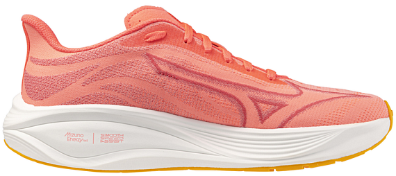 Кроссовки женские Mizuno Neo Cosmo Striking Coral/Snow White/Citra - Фото 4 большая