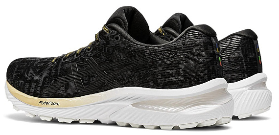 Кроссовки женские ASICS Gel-Cumulus 22 Black/Graphite Grey - Фото 6 большая