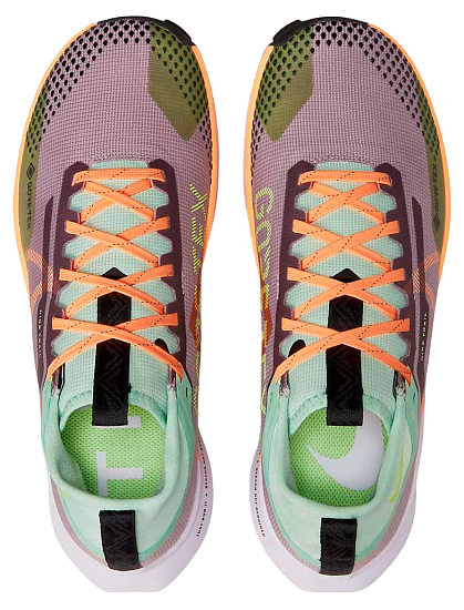 Кроссовки женские Nike Pegasus Trail 4 Gtx Purple Smoke/Peach Cream-Enamel Green - Фото 4 большая