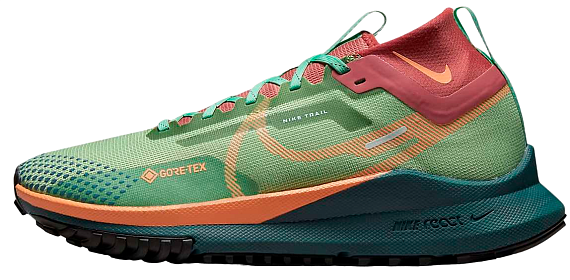 Кроссовки женские Nike Pegasus Trail 4 Gtx Alligator/Orange Trance-Mint Foam - Фото 2 большая