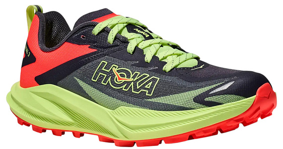 Кроссовки женские Hoka Zinal 3 Squid Ink/Neon Yuzu - Фото 6 большая