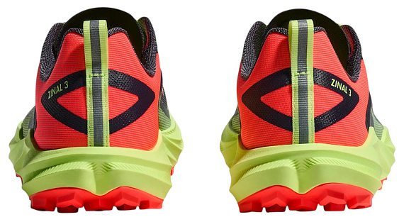 Кроссовки женские Hoka Zinal 3 Squid Ink/Neon Yuzu - Фото 5 большая