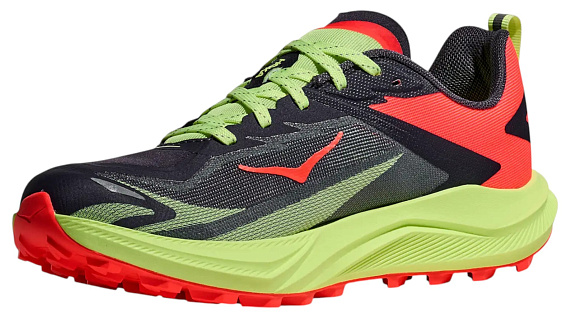 Кроссовки женские Hoka Zinal 3 Squid Ink/Neon Yuzu - Фото 3 большая