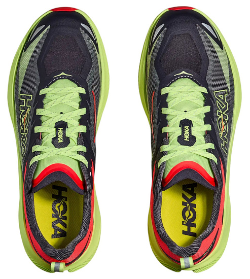Кроссовки женские Hoka Zinal 3 Squid Ink/Neon Yuzu - Фото 2 большая
