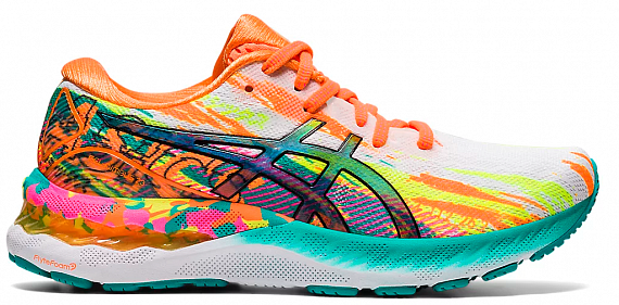 Кроссовки женские ASICS Gel-Nimbus 23 Hot Pink/Sour Yuzu - Фото 1 большая