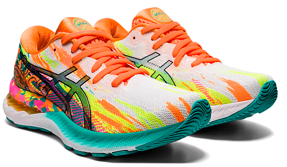Кроссовки женские ASICS Gel-Nimbus 23 Hot Pink/Sour Yuzu - Фото 3 большая