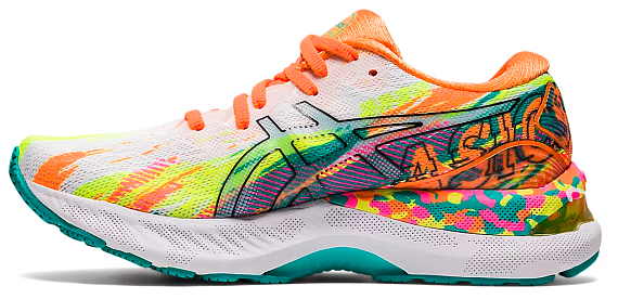 Кроссовки женские ASICS Gel-Nimbus 23 Hot Pink/Sour Yuzu - Фото 5 большая