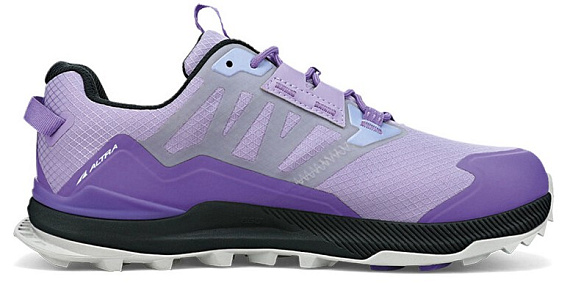 Кроссовки женские Altra Lone Peak Low All-Wthr2 Gray/Purple - Фото 2 большая