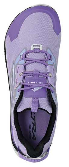 Кроссовки женские Altra Lone Peak Low All-Wthr2 Gray/Purple - Фото 3 большая