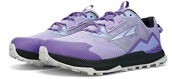Кроссовки женские Altra Lone Peak Low All-Wthr2 Gray/Purple - Фото 5 большая