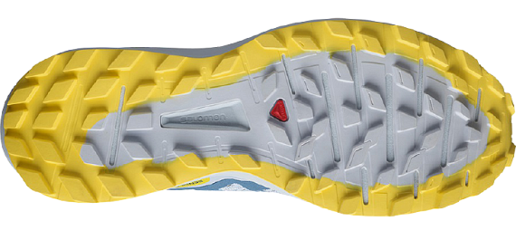 Кроссовки женские Salomon Sense Ride 4 Arctic Ice/Kent - Фото 4 большая