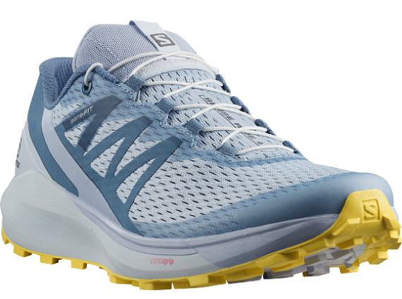 Кроссовки женские Salomon Sense Ride 4 Arctic Ice/Kent - Фото 8 большая