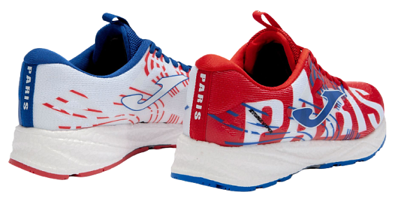 Кроссовки женские Joma Serie Storm Viper Paris Royal Blue/Red - Фото 2 большая