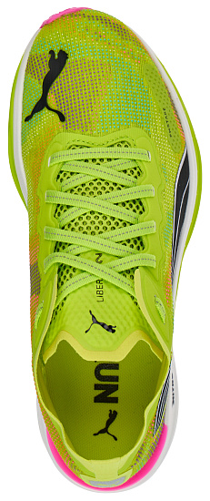 Кроссовки женские Puma Liberate Nitro 2 PsyRush Lime Pow/Puma Black - Фото 2 большая