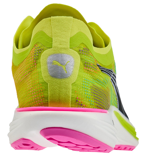 Кроссовки женские Puma Liberate Nitro 2 PsyRush Lime Pow/Puma Black - Фото 4 большая