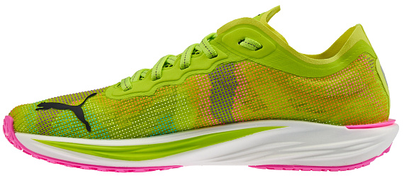 Кроссовки женские Puma Liberate Nitro 2 PsyRush Lime Pow/Puma Black - Фото 5 большая