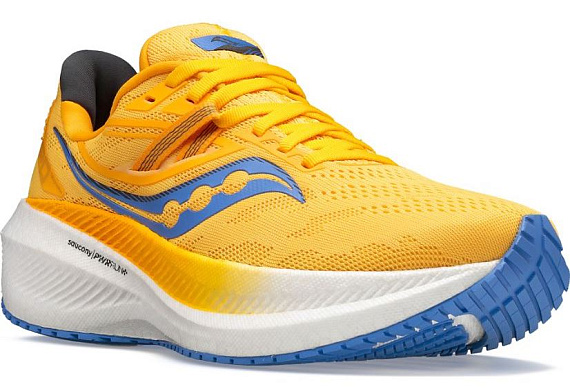 Кроссовки женские Saucony Triumph 20 Gold/Horizon - Фото 5 большая