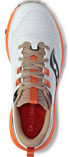 Кроссовки женские Saucony Peregrine 13 Fog/Zenith - Фото 3 большая