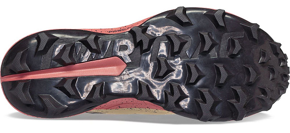 Кроссовки женские Saucony Peregrine 13 St Desert/Umber - Фото 4 большая