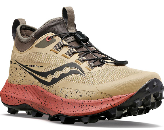 Кроссовки женские Saucony Peregrine 13 St Desert/Umber - Фото 5 большая