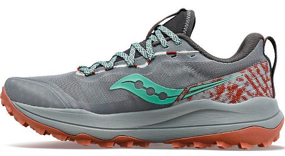 Кроссовки женские Saucony Xodus Ultra 2 Fossil/Soot - Фото 2 большая
