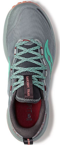Кроссовки женские Saucony Xodus Ultra 2 Fossil/Soot - Фото 3 большая