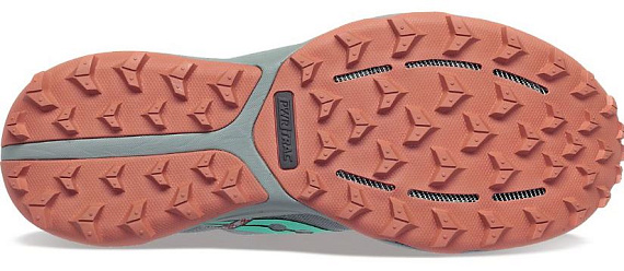 Кроссовки женские Saucony Xodus Ultra 2 Fossil/Soot - Фото 4 большая