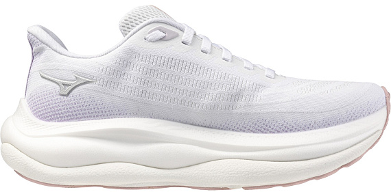 Кроссовки женские Mizuno Wave Sky 9 White/Silver/Orchid Petal - Фото 2 большая