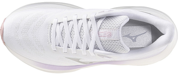 Кроссовки женские Mizuno Wave Sky 9 White/Silver/Orchid Petal - Фото 3 большая