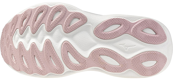Кроссовки женские Mizuno Wave Sky 9 White/Silver/Orchid Petal - Фото 6 большая
