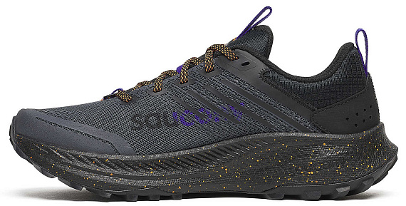 Кроссовки женские Saucony Ride TR 2 Carbon/Black - Фото 5 большая
