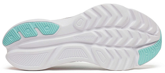 Кроссовки женские Saucony Kinvara 16 White/Navy - Фото 2 большая