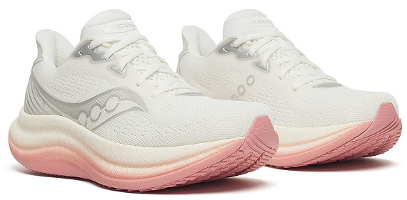 Кроссовки женские Saucony Triumph 23 Ivory/Mauve - Фото 2 большая