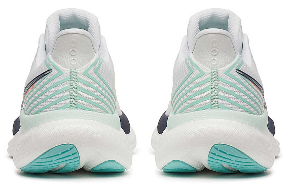 Кроссовки женские Saucony Triumph 23 White/Navy - Фото 4 большая