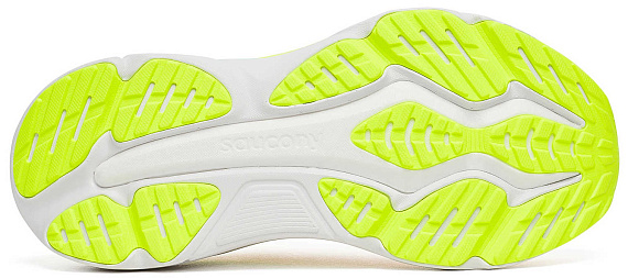 Кроссовки женские Saucony Hurricane 25 Sunrise/Citron - Фото 2 большая
