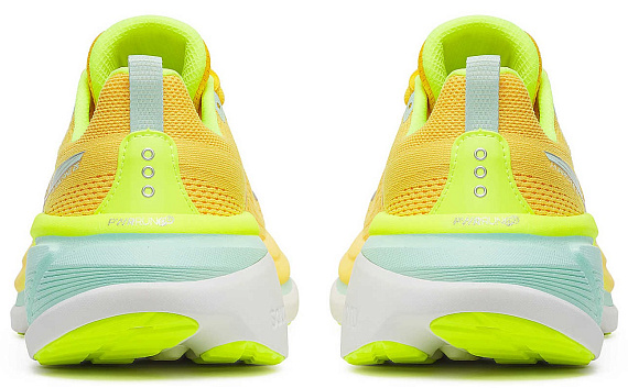 Кроссовки женские Saucony Hurricane 25 Sunrise/Citron - Фото 4 большая